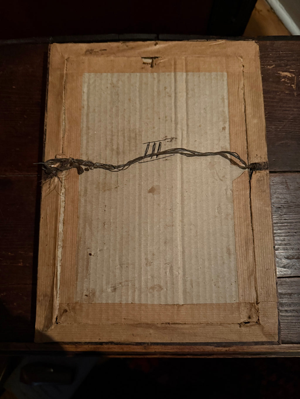 Georgian hand painted reverse glass mezzotint of woman with shuttlecock