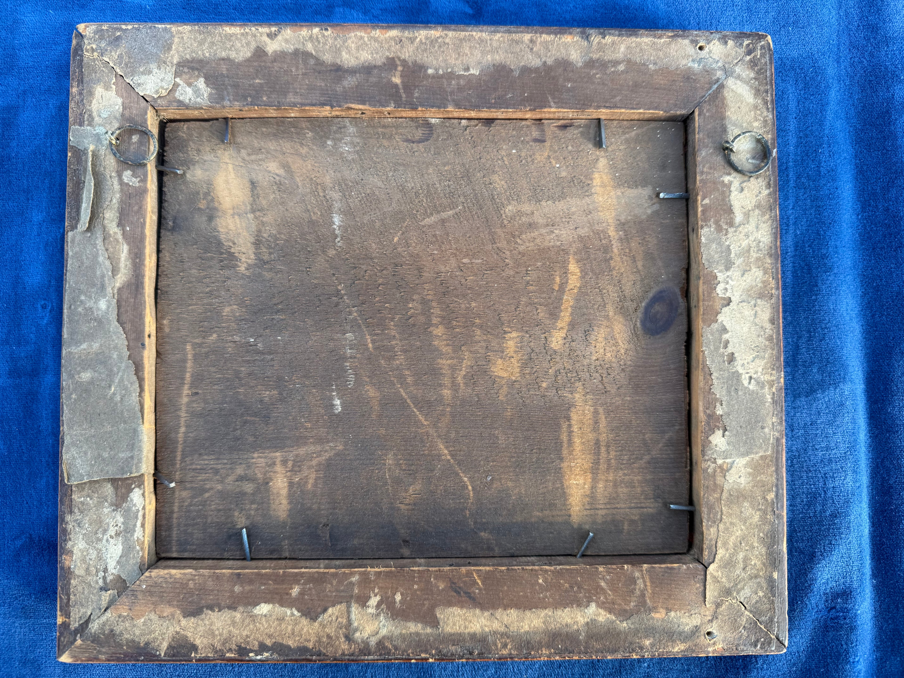 Victorian oil on panel painting of Cavalier Spaniel