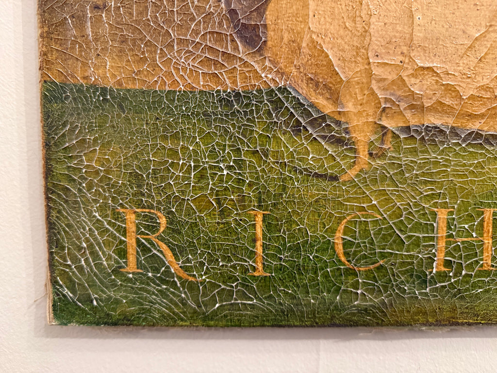 Richard: naive animal portrait