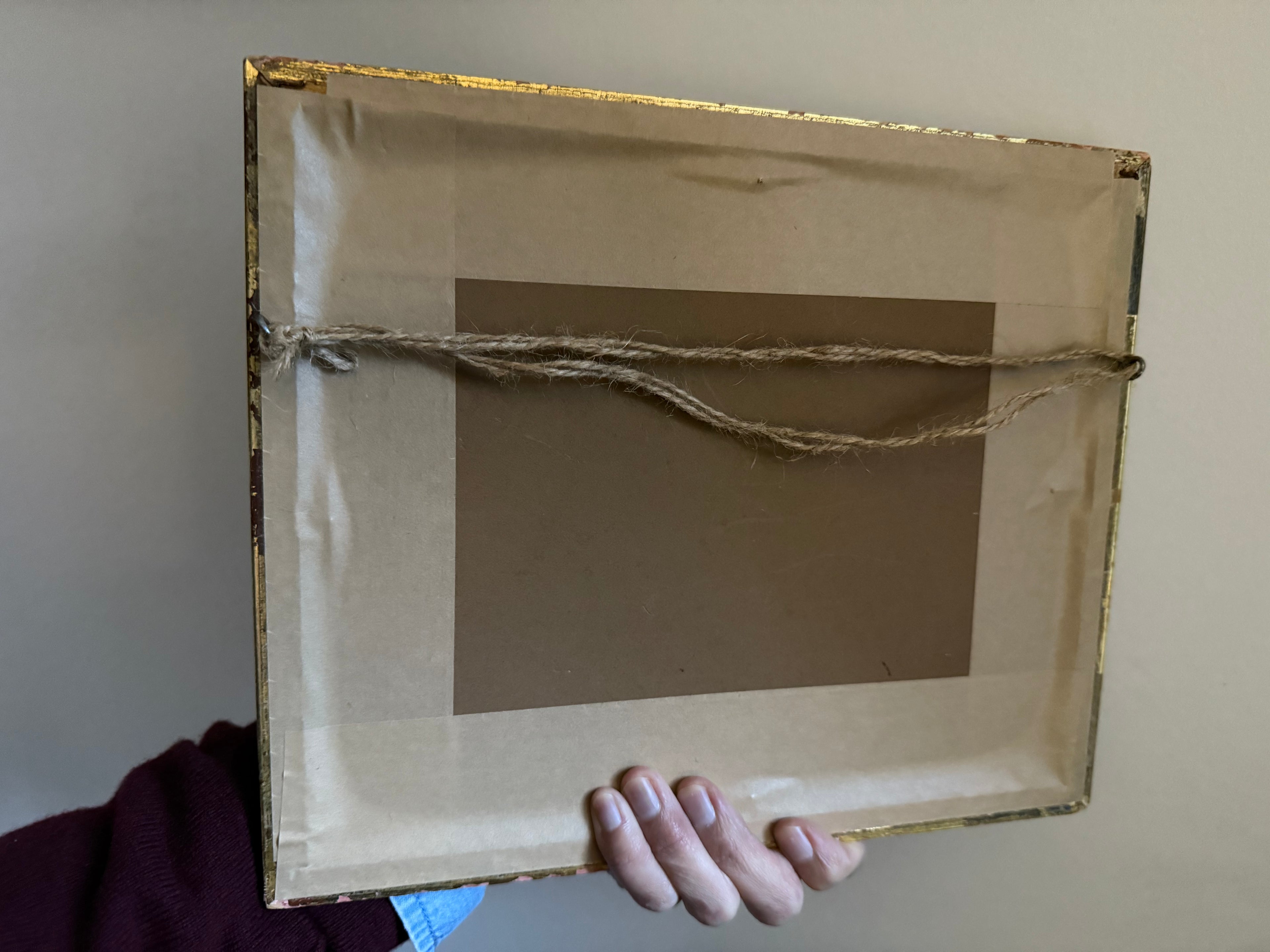 18th century ink and wash of deer