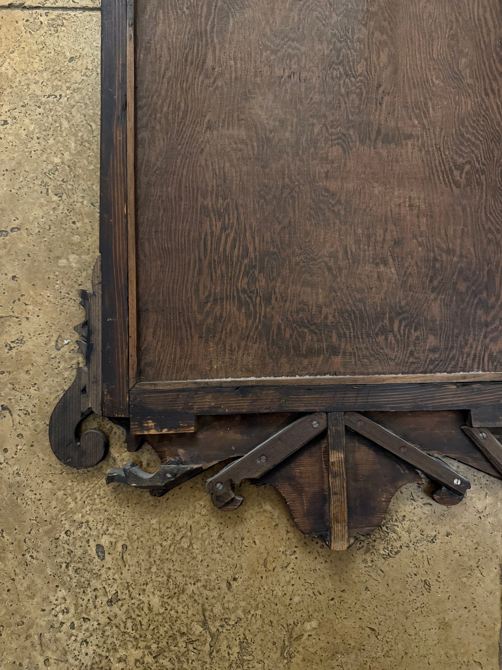 George III original ho ho bird fretwork mirror