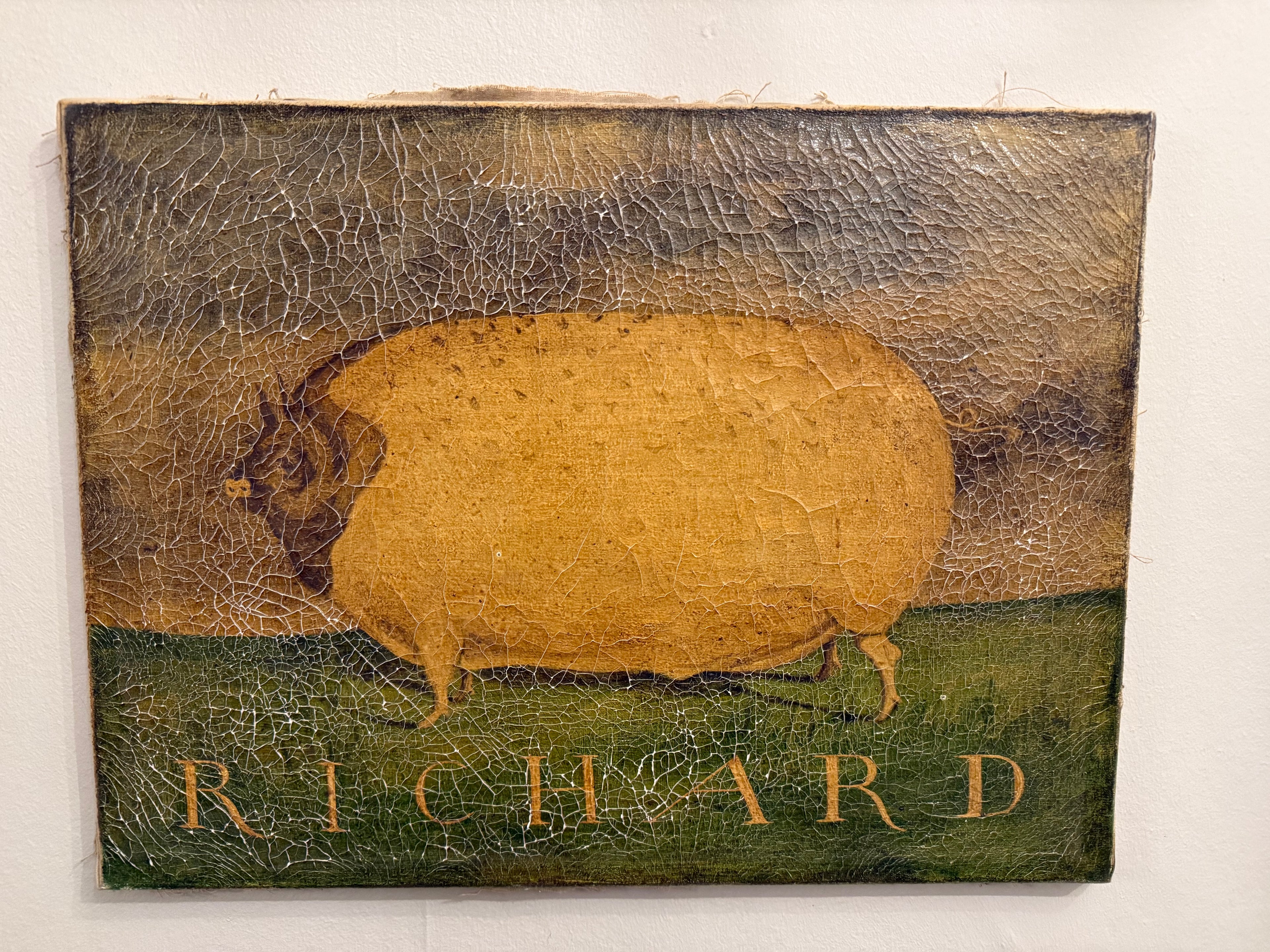 Richard: naive animal portrait