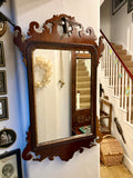 George III original ho ho bird fretwork mirror