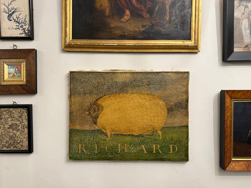 Richard: naive animal portrait