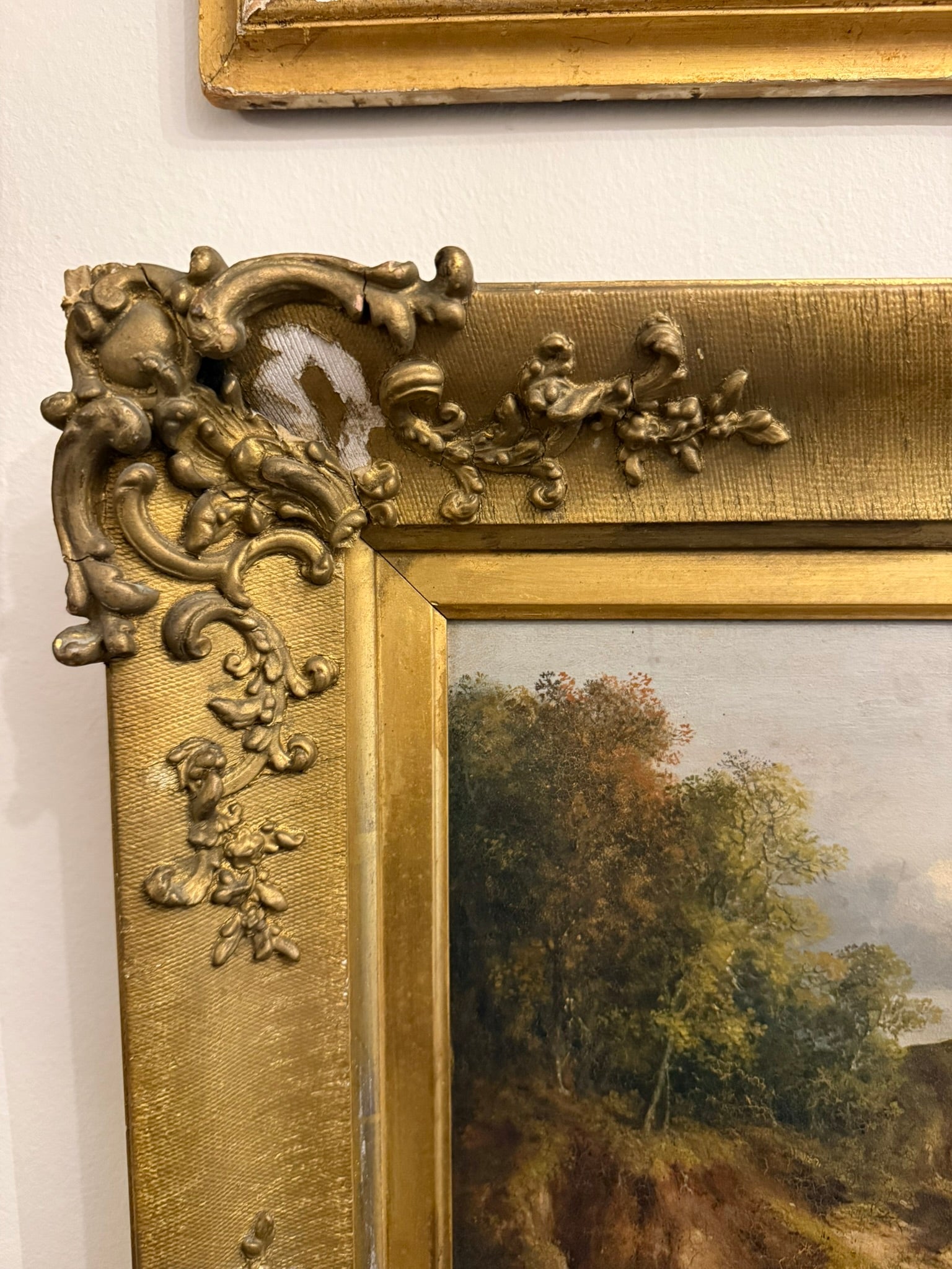 Early 19th century oil on board of Norfolk Sand Pit