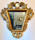 18th century Italian carved giltwood mirror